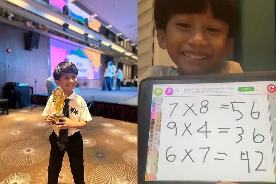 Meet the 5-Year-Old Johor Whiz Kid Solving Math Problems in Seconds | Lite