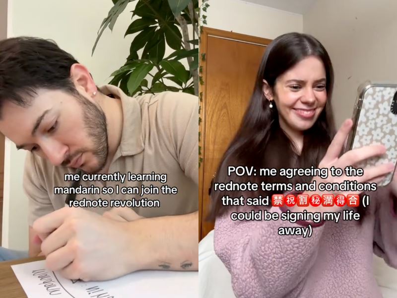 american creators flock to xiaohongshu amid tiktok ban threat, “i’m learning mandarin”