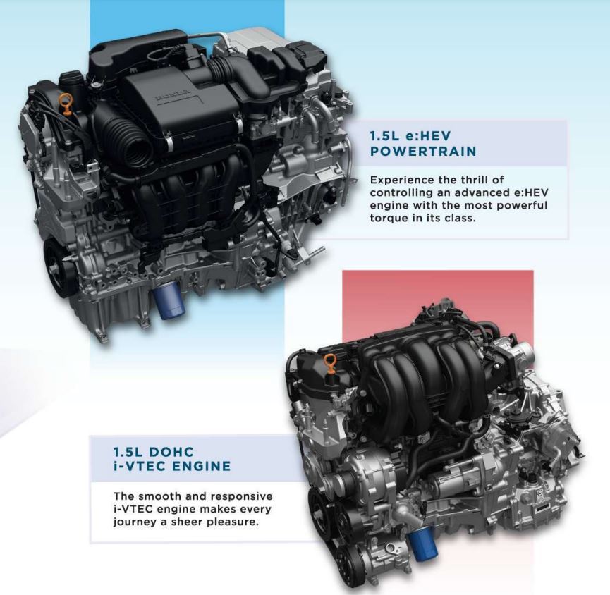 Honda City engines
