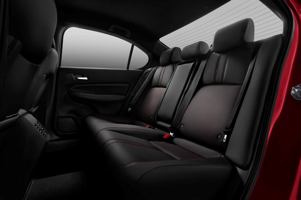 Honda City rear seat