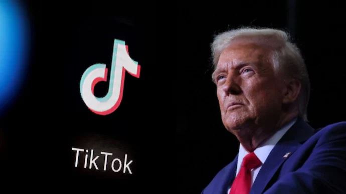 tiktok's brief shutdown ends after trump's efforts to save the app in the u.s.