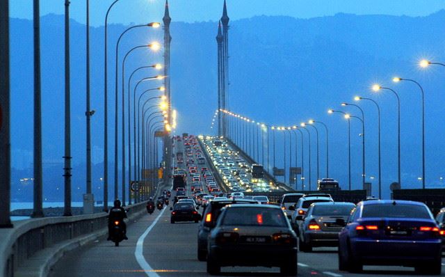 george town takes the lead for worst traffic in malaysia, kl ranked 5th