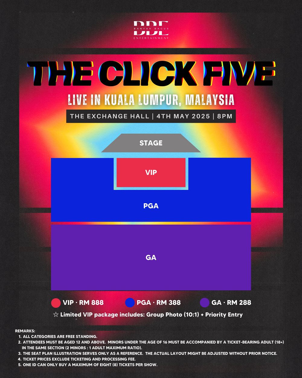 the click five is coming to malaysia,  save the date for may!