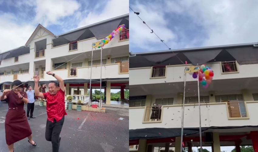 malaysian school celebrates chinese new year with eco-friendly “firecrackers”