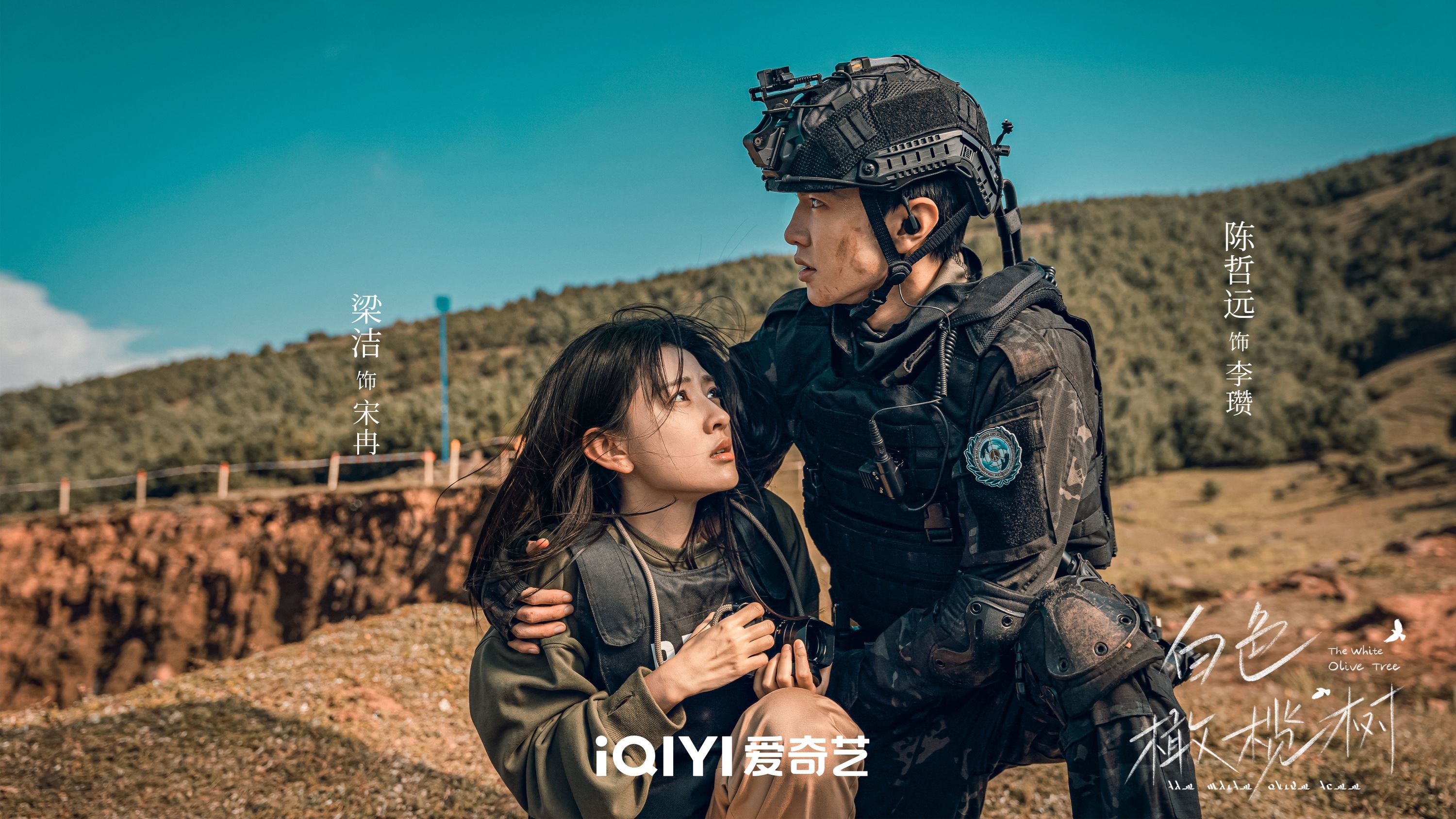【预告片】📺《白色橄榄树》定档2月1日❗陈哲远、梁洁战地相爱❤️🩹