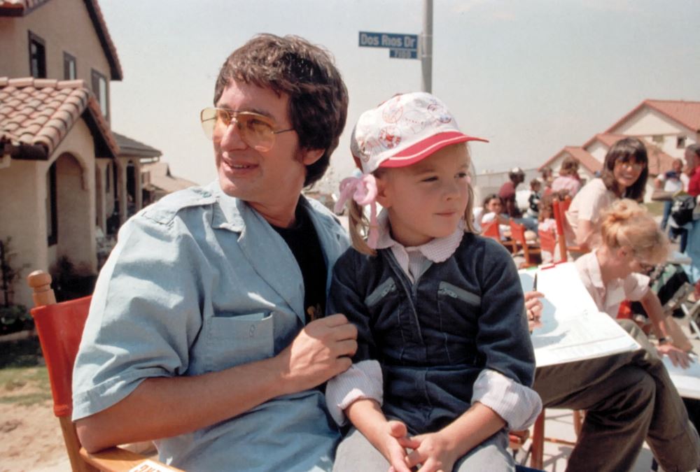 drew barrymore inspired steven spielberg to become a father on e.t. set