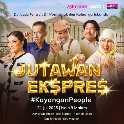 adakah wang boleh ubah segalanya? temui 'jutawan ekspres' mulai 21 julai!