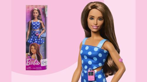 barbie fashionistas kini dengan pam insulin dan alat pemantau glukos, mendorong kesedaran terhadap diabetes