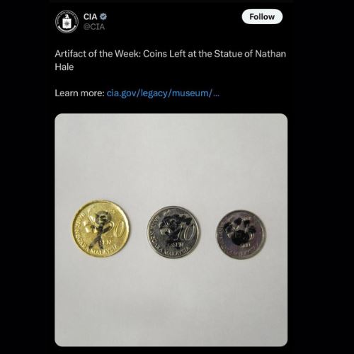 rahsia tiga syiling malaysia di tugu perisik cia, mesej tersembunyi atau kebetulan?