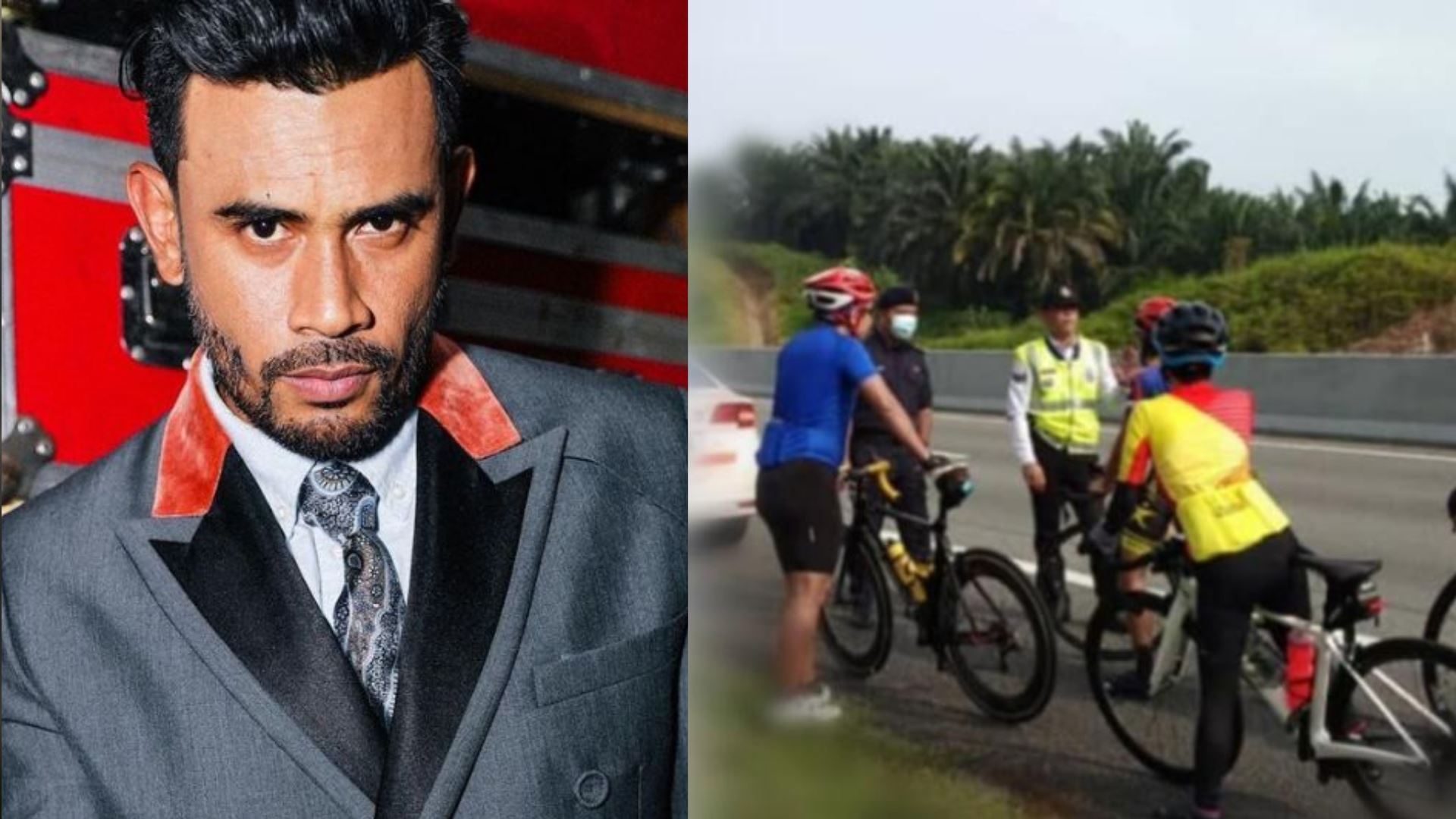 remy ishak ‘sekolahkan’ penunggang basikal - katanya kayuh sihatkan badan, yang besar bukan betis tapi kepala…”