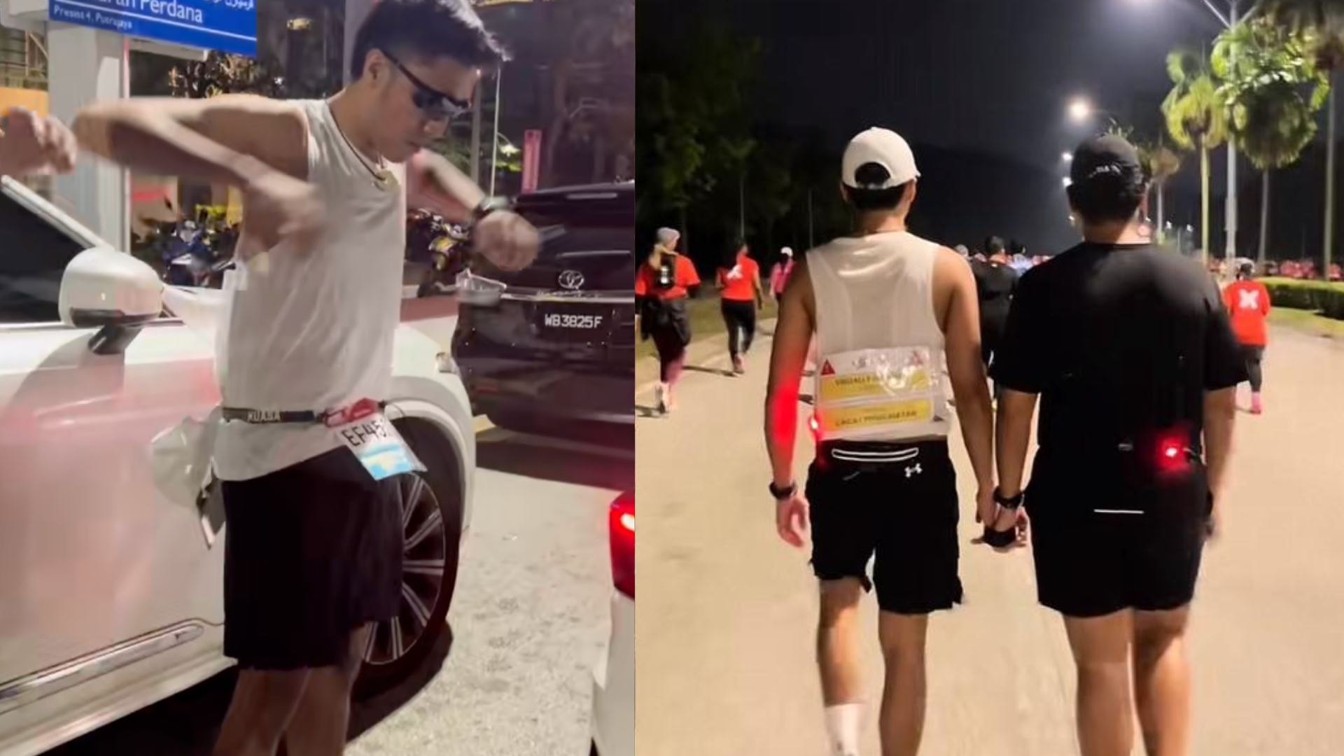 semangat luar biasa lelaki cacat penglihatan tamatkan larian 21 kilometer undang rasa kagum