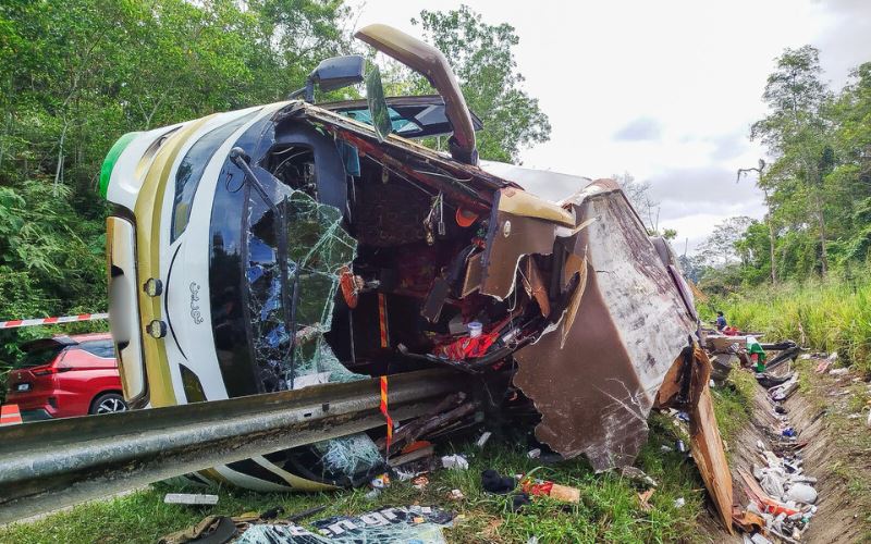 kelajuan bas cecah 117.6 km/j dalam nahas upsi, dua kali ganda melebihi had dibenarkan