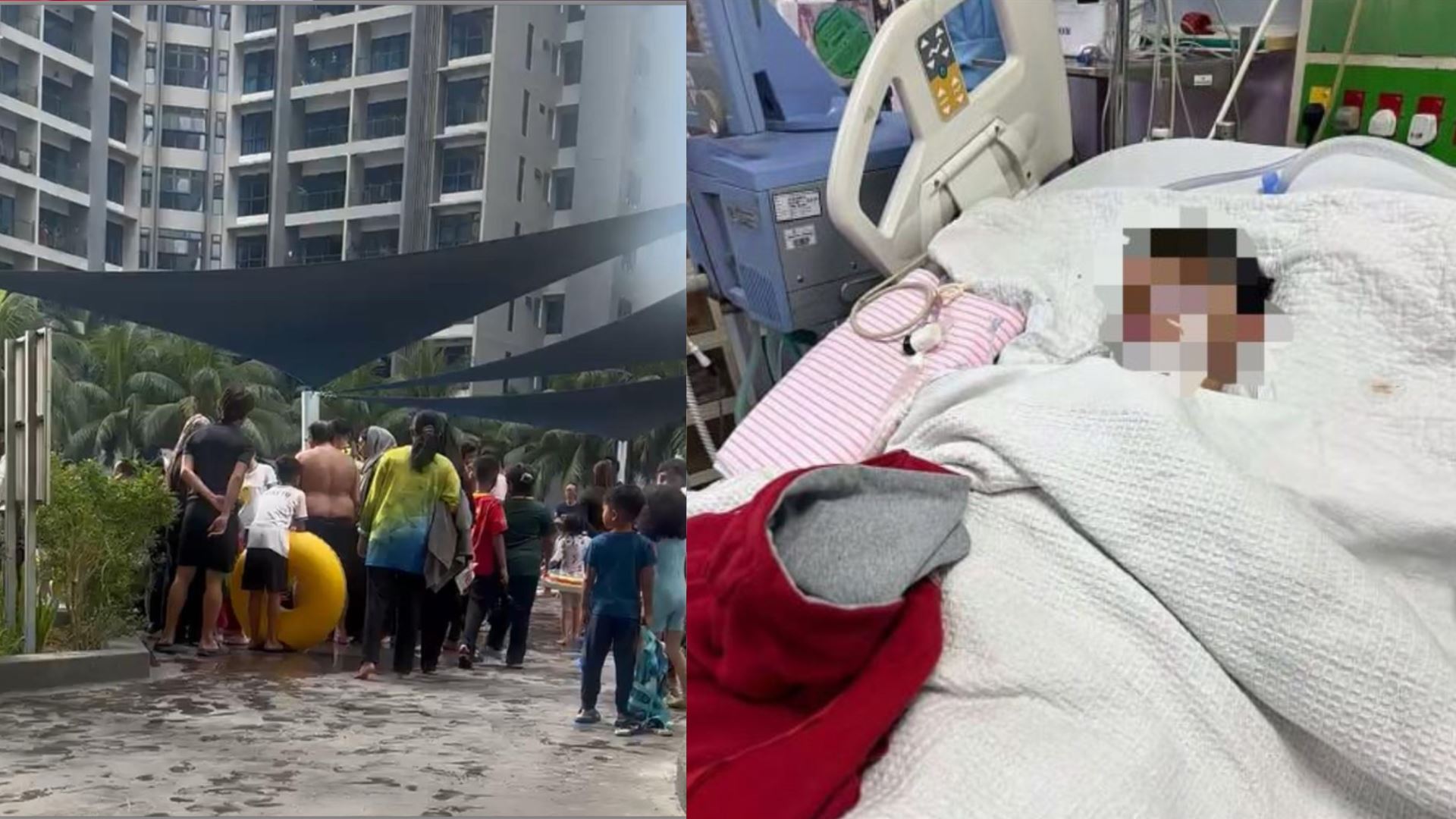 kanak-kanak lemas disahkan meninggal dunia pagi tadi