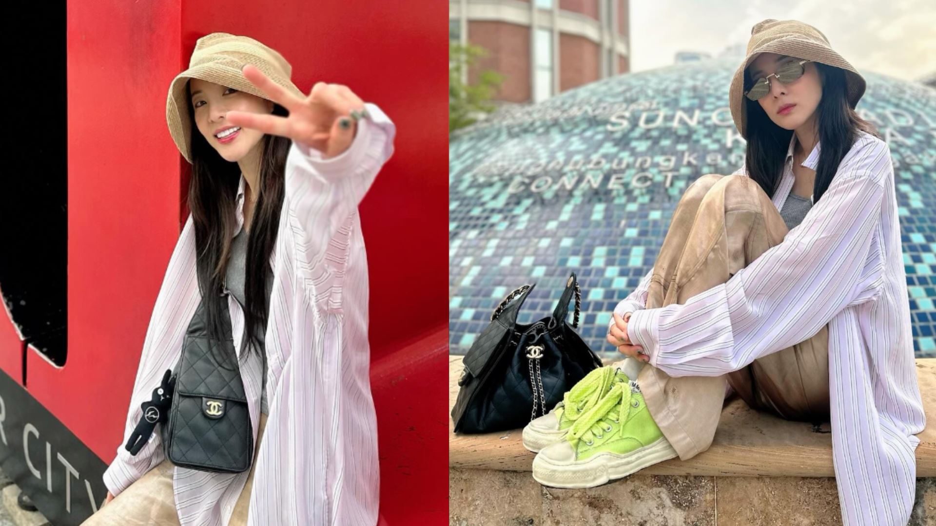 sandara park ‘lowkey’ playing tourist di kl, blackjack malaysia ada yang perasan ke?