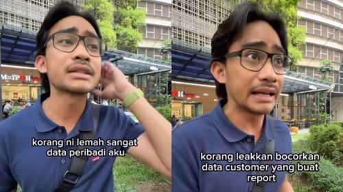 [video] lelaki tiba-tiba diserang orang tak dikenali lepas buat aduan, isu keselamatan data dipersoal