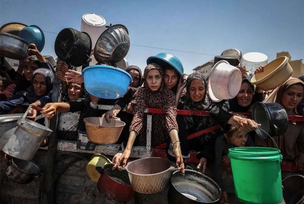 hanya 73 trak bantuan dibenarkan masuk ke gaza, 133 terkorban akibat kebuluran