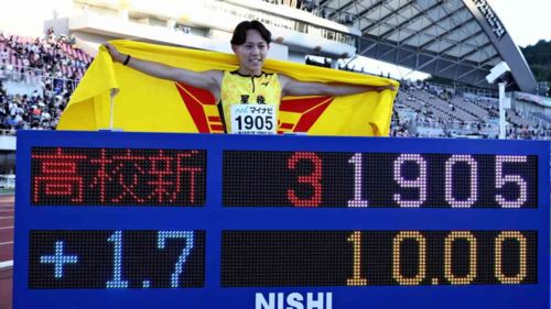 [video] sorato shimizu cipta rekod dunia baharu, gegar dunia pecut pada usia 16 tahun