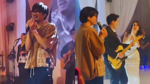 [video] sheila on 7 jadi kejutan utama dalam resepsi monokrom luna maya & maxime di jakarta!