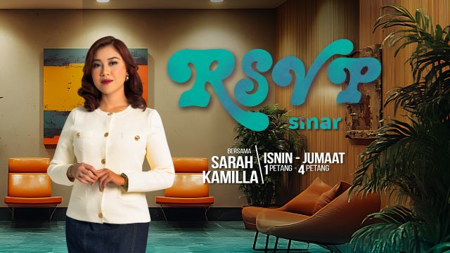 sarah kamilla sertai sinar, serikan rsvp tengah hari buat pendengar
