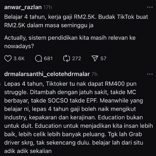 belajar 4 tahun vs fyp seminggu, siapa lagi bijak?