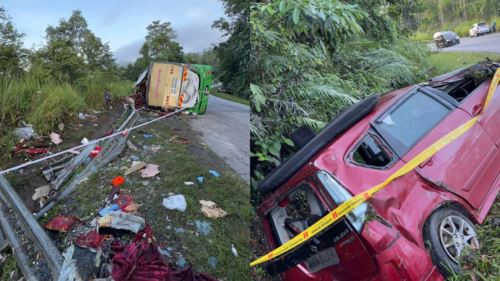 15 pelajar upsi maut, puluhan cedera dalam nahas bas dan mpv di tasik banding