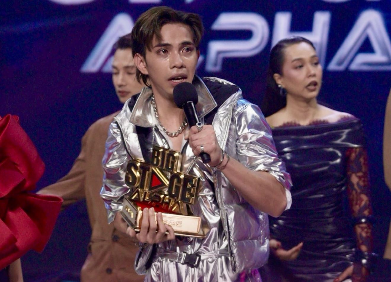 ariel fesol juara big stage alpha, tujuh finalis kini bergabung sebagai kumpulan alpha