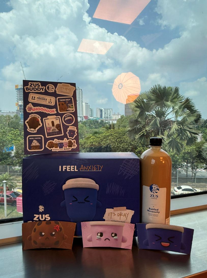 zus coffee wants you to collect feelings, not just coffee — meet zus buddy!