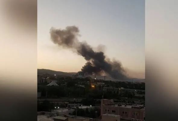 letupan kuat gegar timur tehran, tahap amaran keselamatan iran ditingkatkan