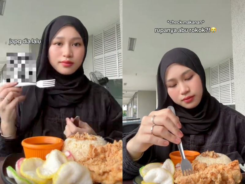 woman’s meal ruined by cigarette ash, sparks backlash against inconsiderate smokers