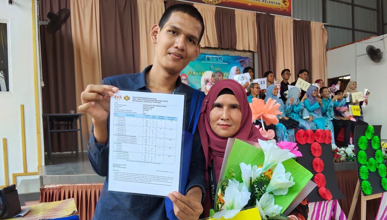 pelajar autisme raih keputusan stpm cemerlang, amal solat tahajud dan usaha berterusan