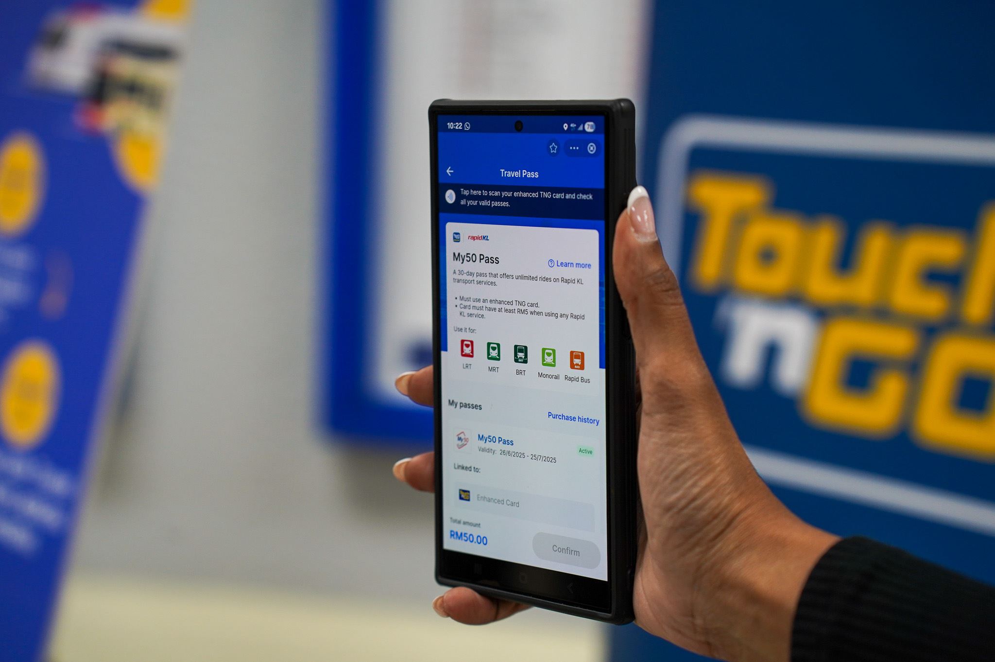 unlimited my50 travel pass to go fully digital via tng ewallet starting july 2025