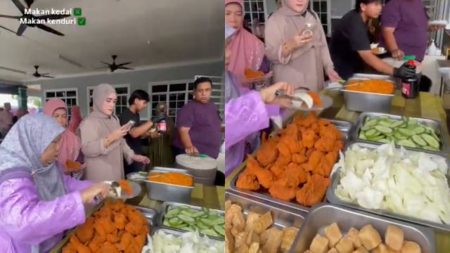 move over nasi minyak! this wedding’s ayam gepuk menu stole the spotlight