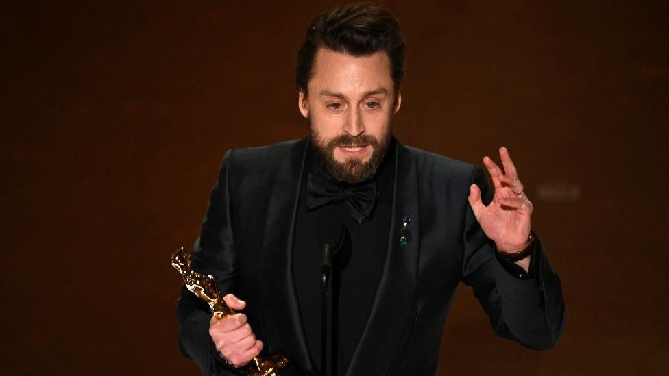 oscars 2025: kieran culkin, zoë saldaña & more take home top honors