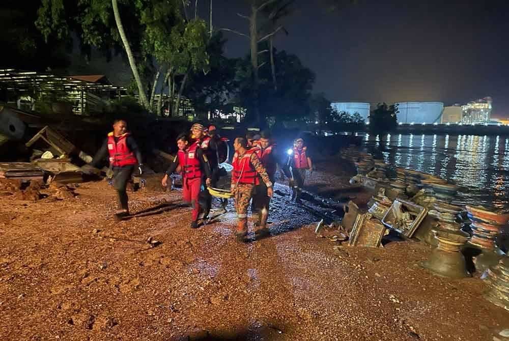 remaja lelaki jatuh ketika memancing di laut ditemui lemas