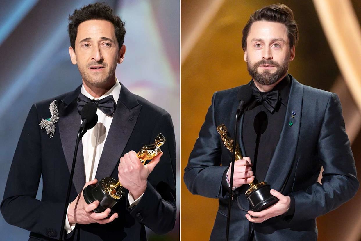 adrien brody’s five-minute speech sets new oscars record, ignoring play-off cue