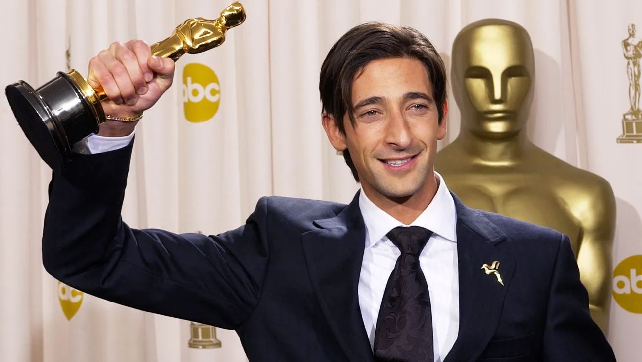 adrien brody’s five-minute speech sets new oscars record, ignoring play-off cue