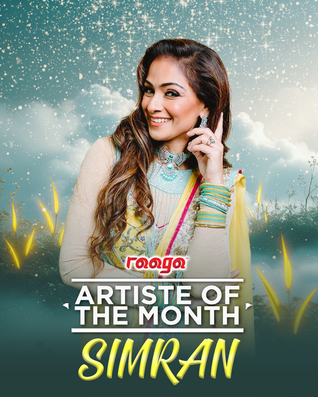 simran is our artiste of the month
