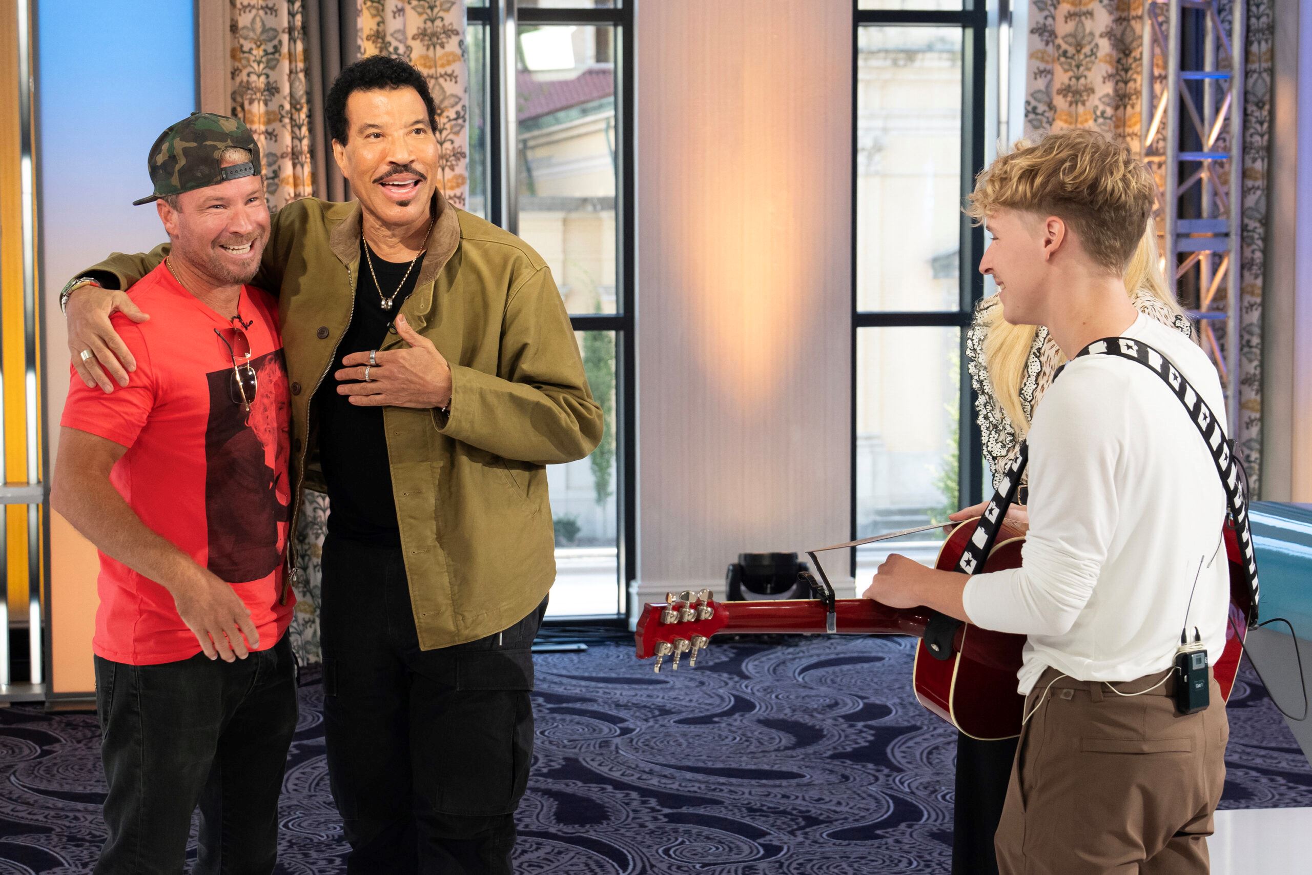 backstreet boys’ brian littrell tears up as son baylee earns american idol golden ticket