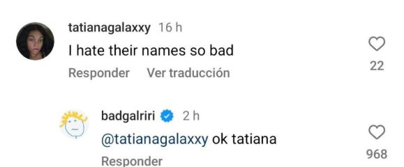 rihanna fires back at troll mocking her kids’ names with a perfect one-liner