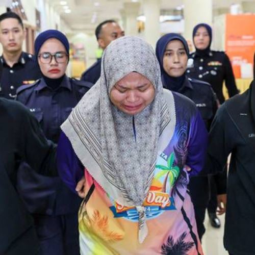 pengasuh dihadapkan ke mahkamah kes bunuh kanak-kanak tiga tahun