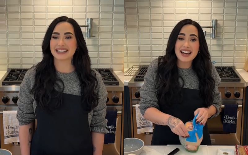 demi lovato responds to fan worries about shaking in tiktok video “i’m okay! i promise.”