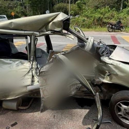 baca berita kemalangan maut di whatsapp, rupanya kawan sendiri