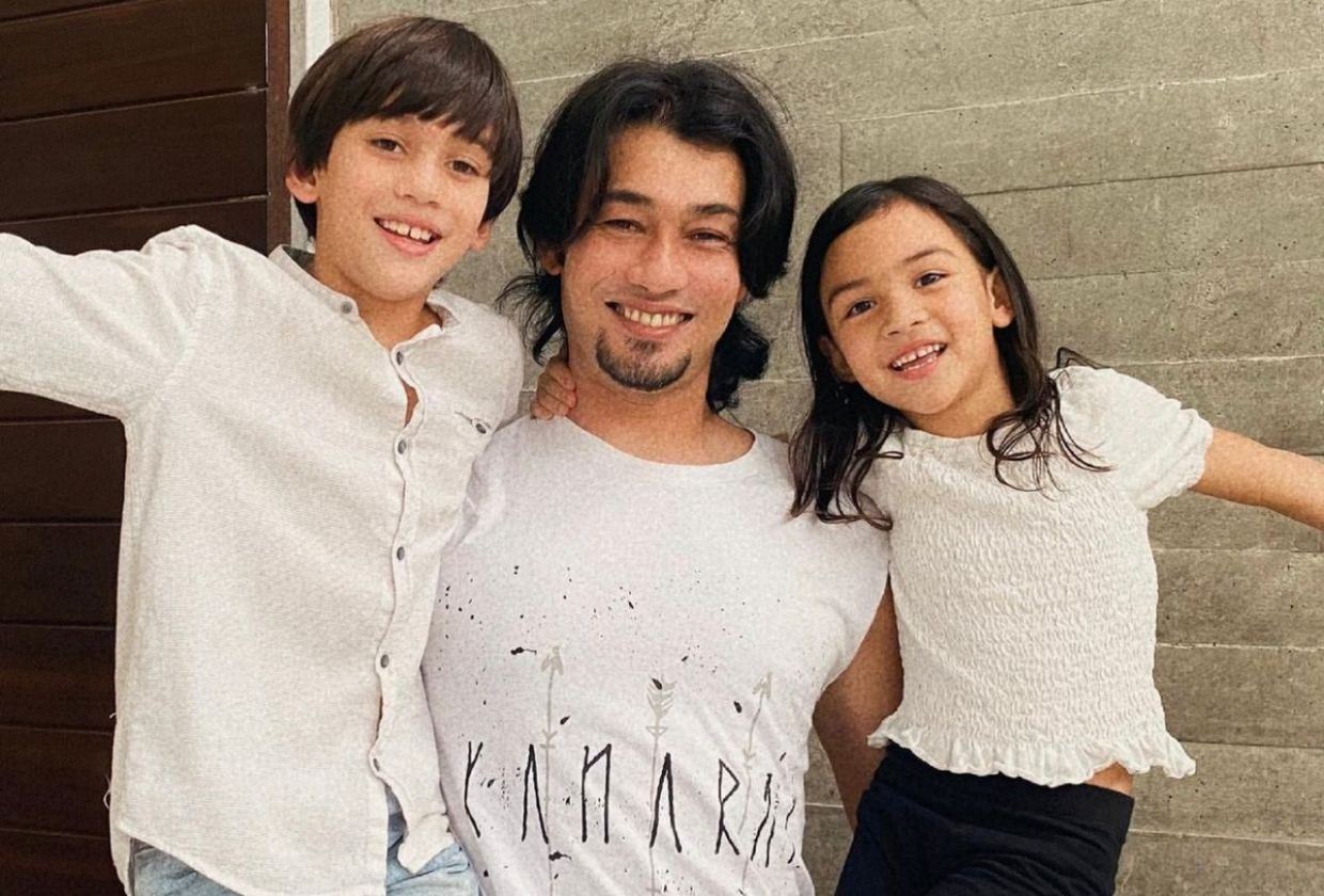 ramadan penuh makna, farid kamil syukur dapat beribadat bersama anak