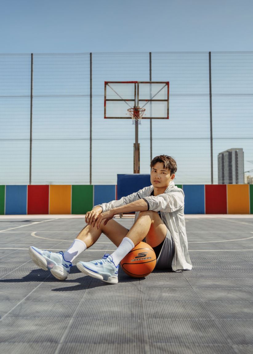 skechers expands its basketball legacy with malaysian athletes wong yi hou and lai kok weng!