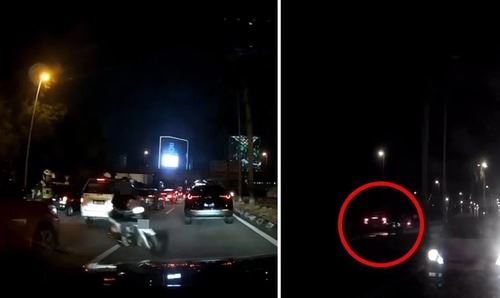 padah lawan arus untuk elak roadblock, remaja parah kemalangan