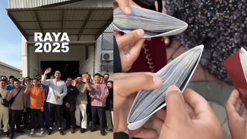 khairul aming belanja staf lengkapkan persiapan raya