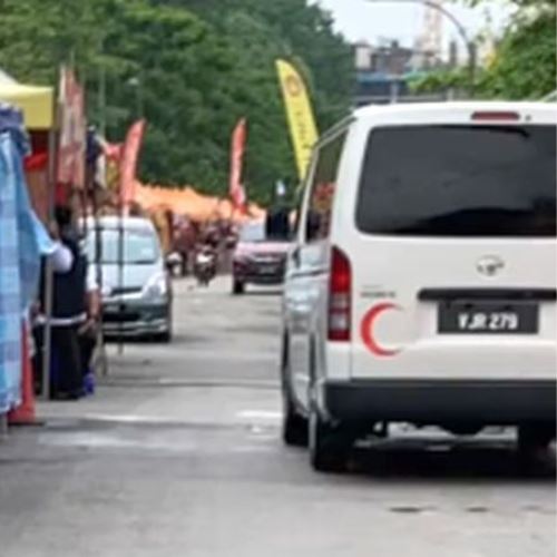 kkm serbu gerai selimut makanan bergoreng bawah plastik kanvas