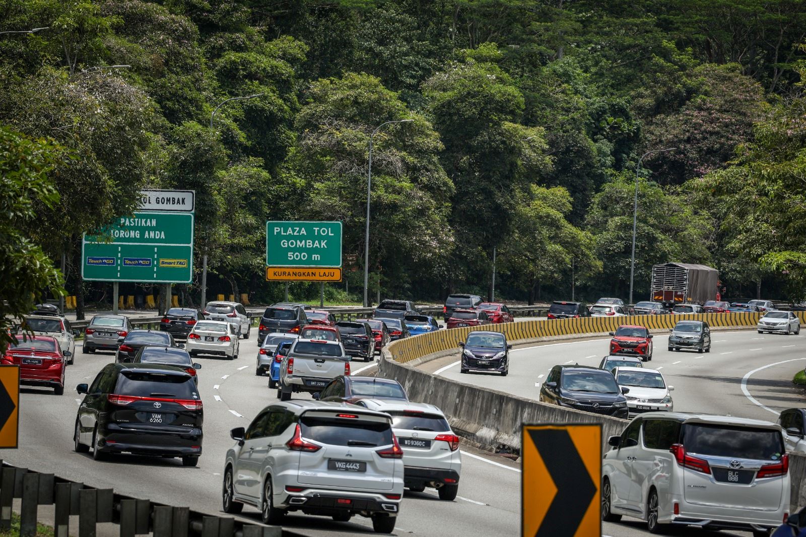 2.77 juta kenderaan dijangka menggunakan lebuh raya setiap hari sempena aidilfitri