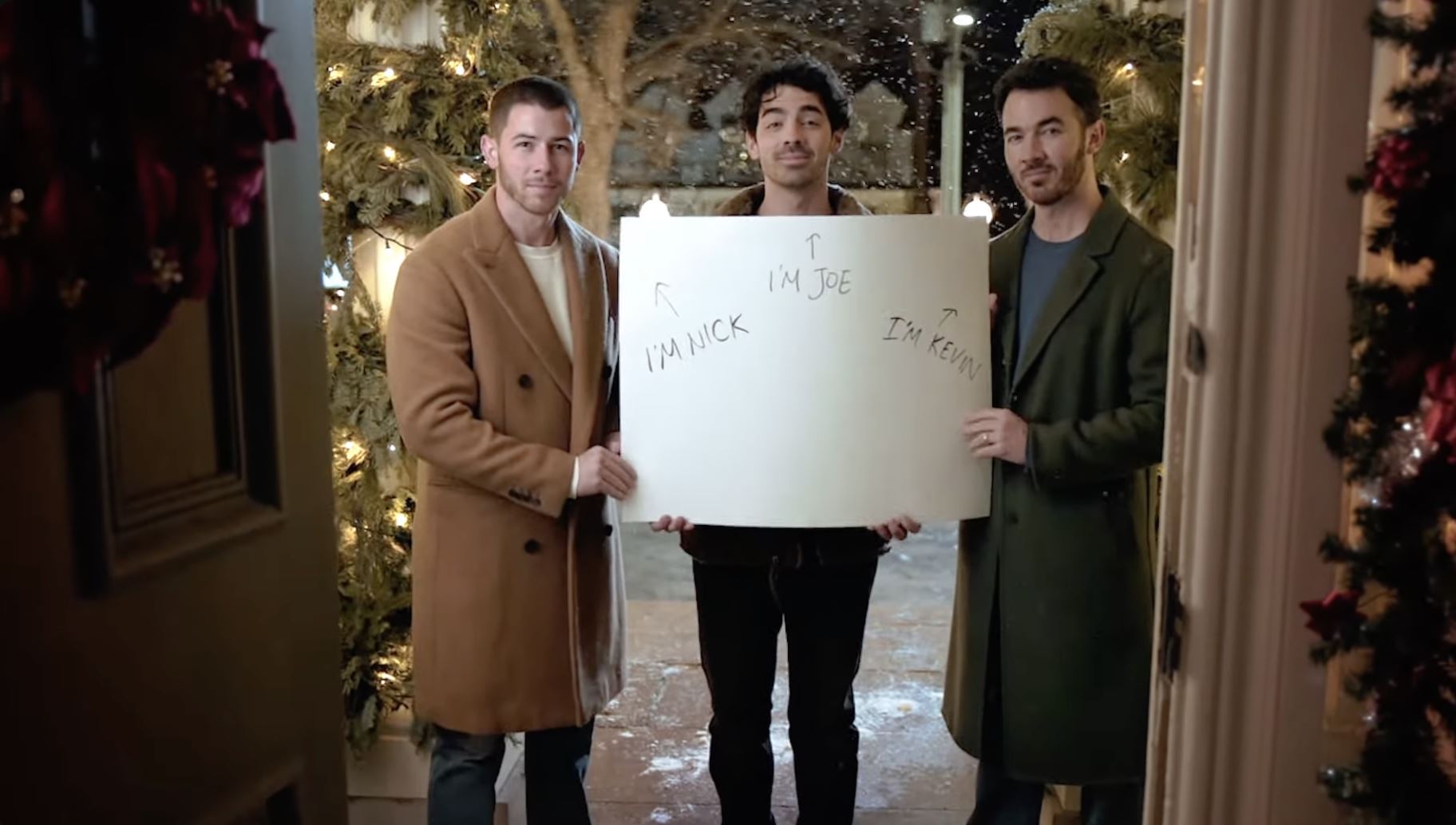 jonas brothers’ holiday movie comes with a new christmas album