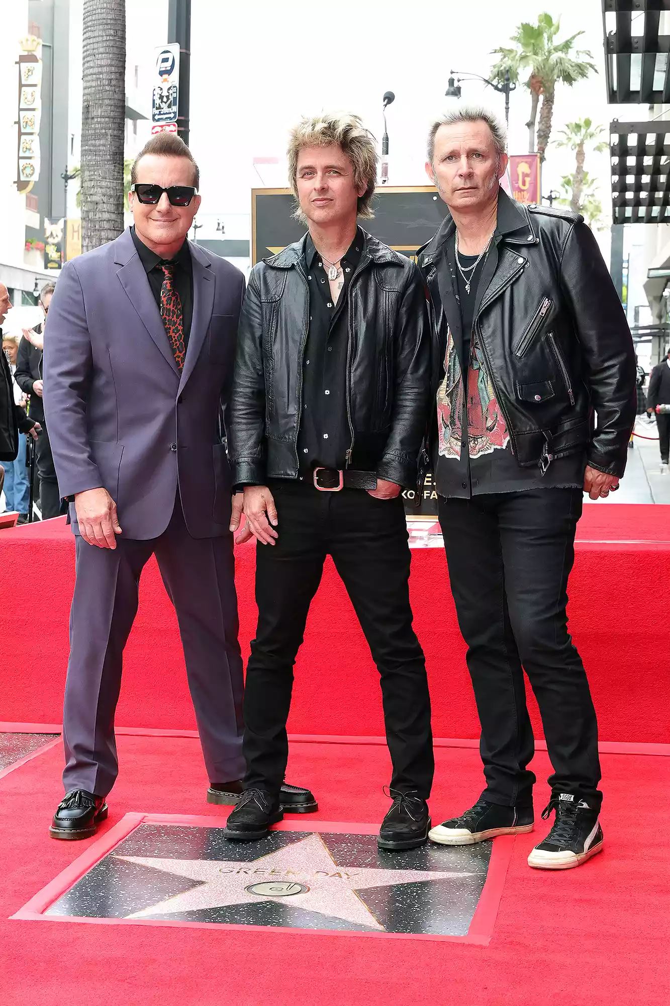 green day’s star on hollywood walk of fame is a 'dream' come true